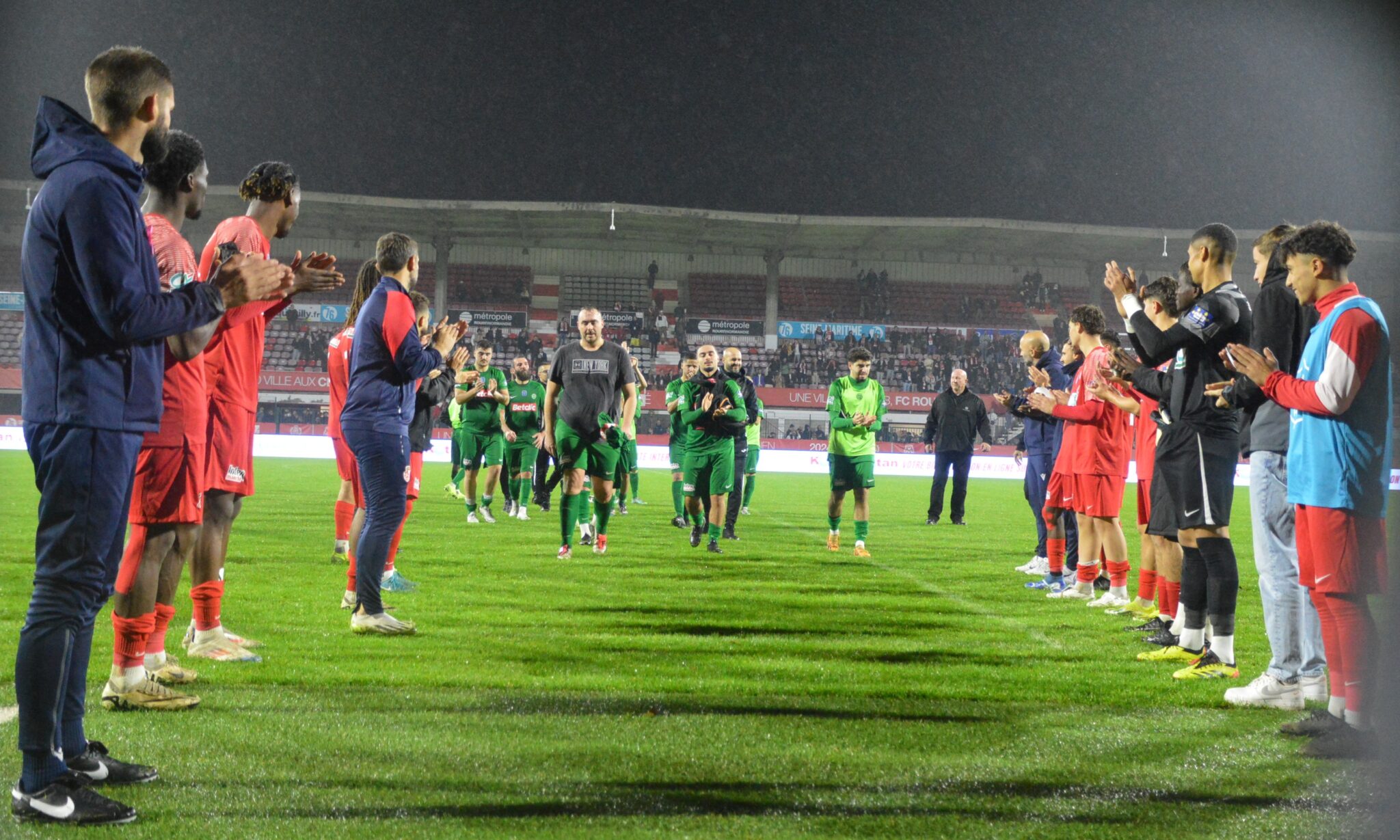 FCR – Stade de Grand-Quevilly (11-1): maçın fotoğrafları