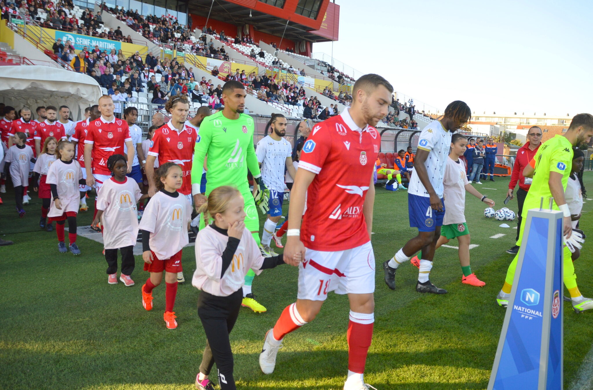 FCR – Versailles (0-0): maçtan fotoğraflar