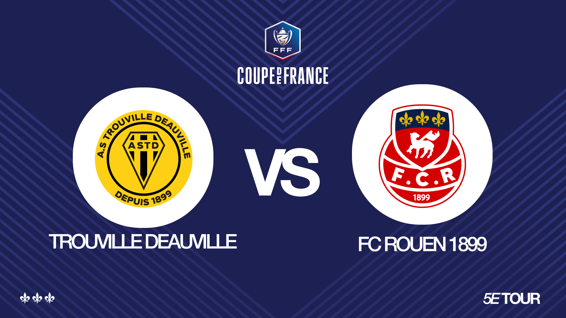 Trouville Deauville – FCR au 5e tour !