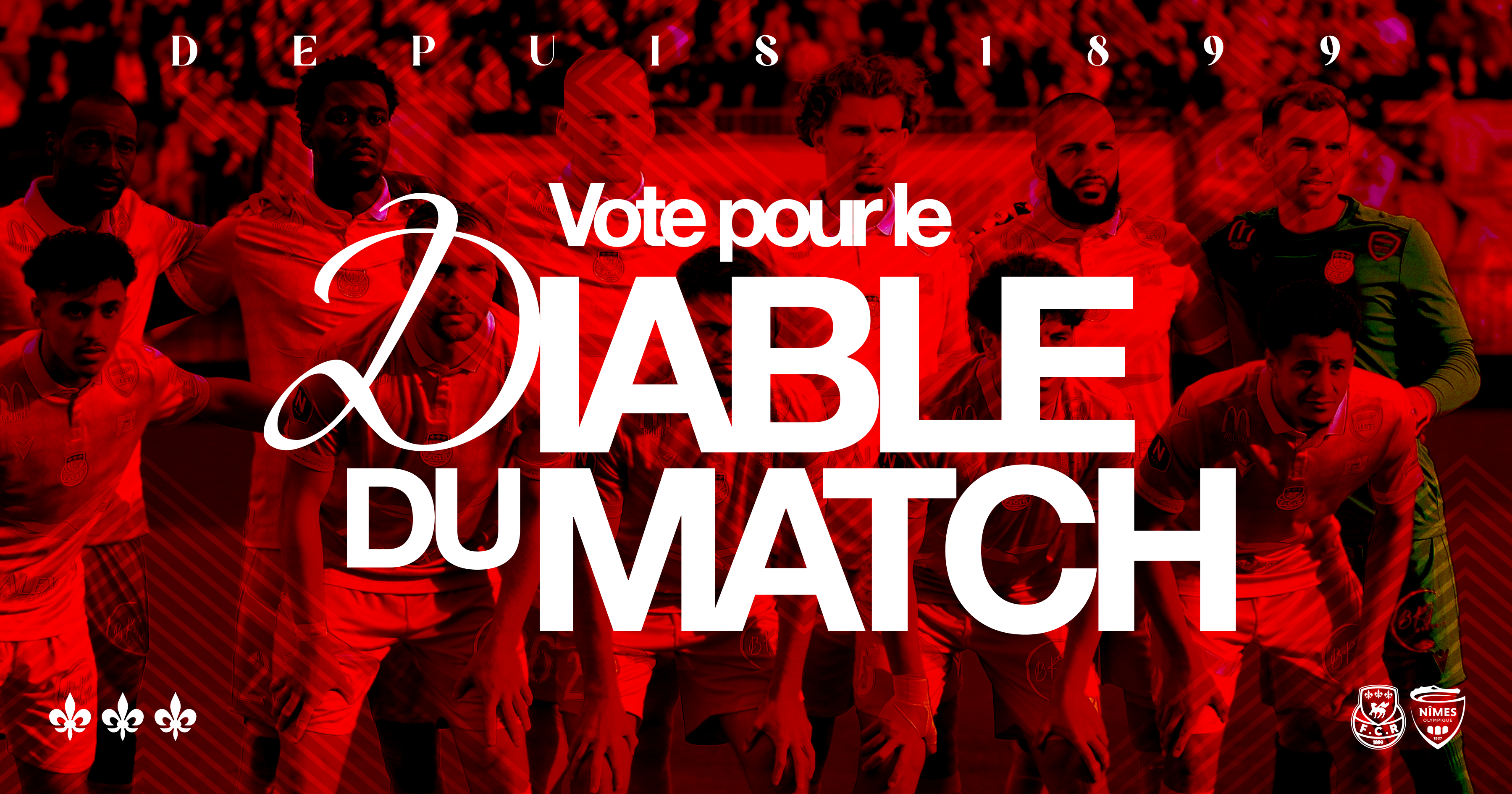 FCR vs Nîmes (1-0) : Vote pour le Diable du match