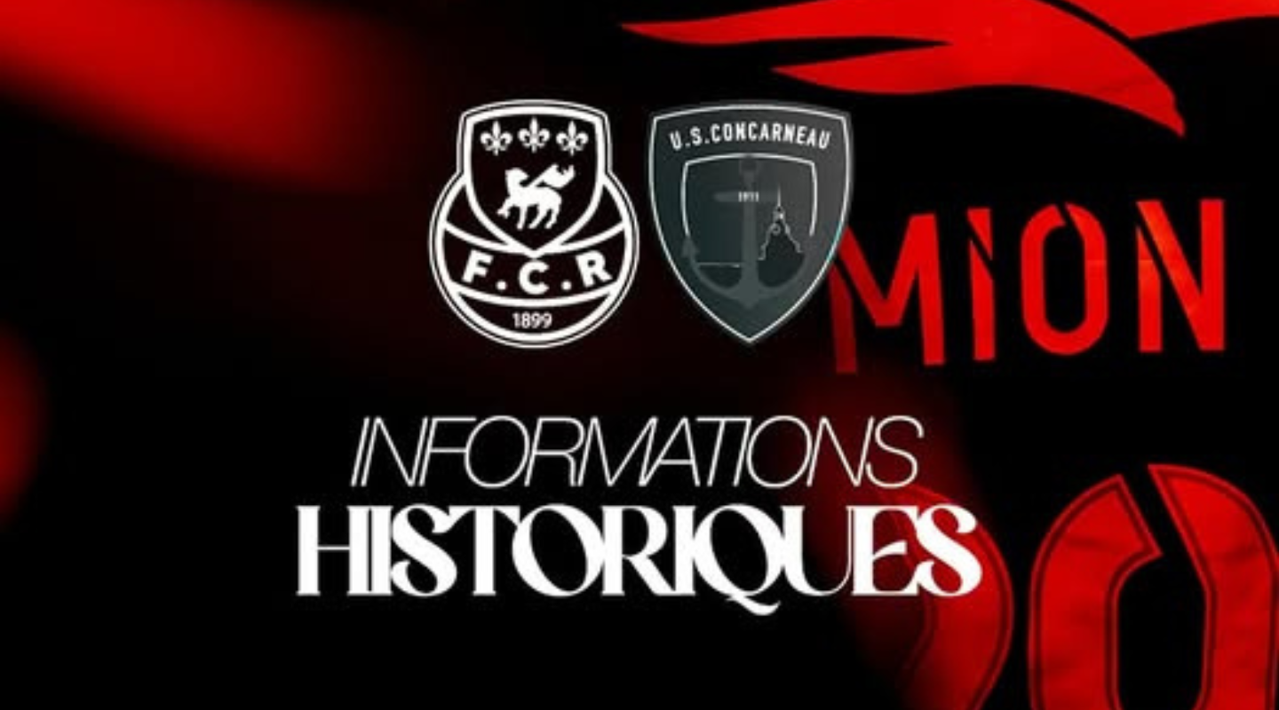 Historical information – FCR vs Concarneau