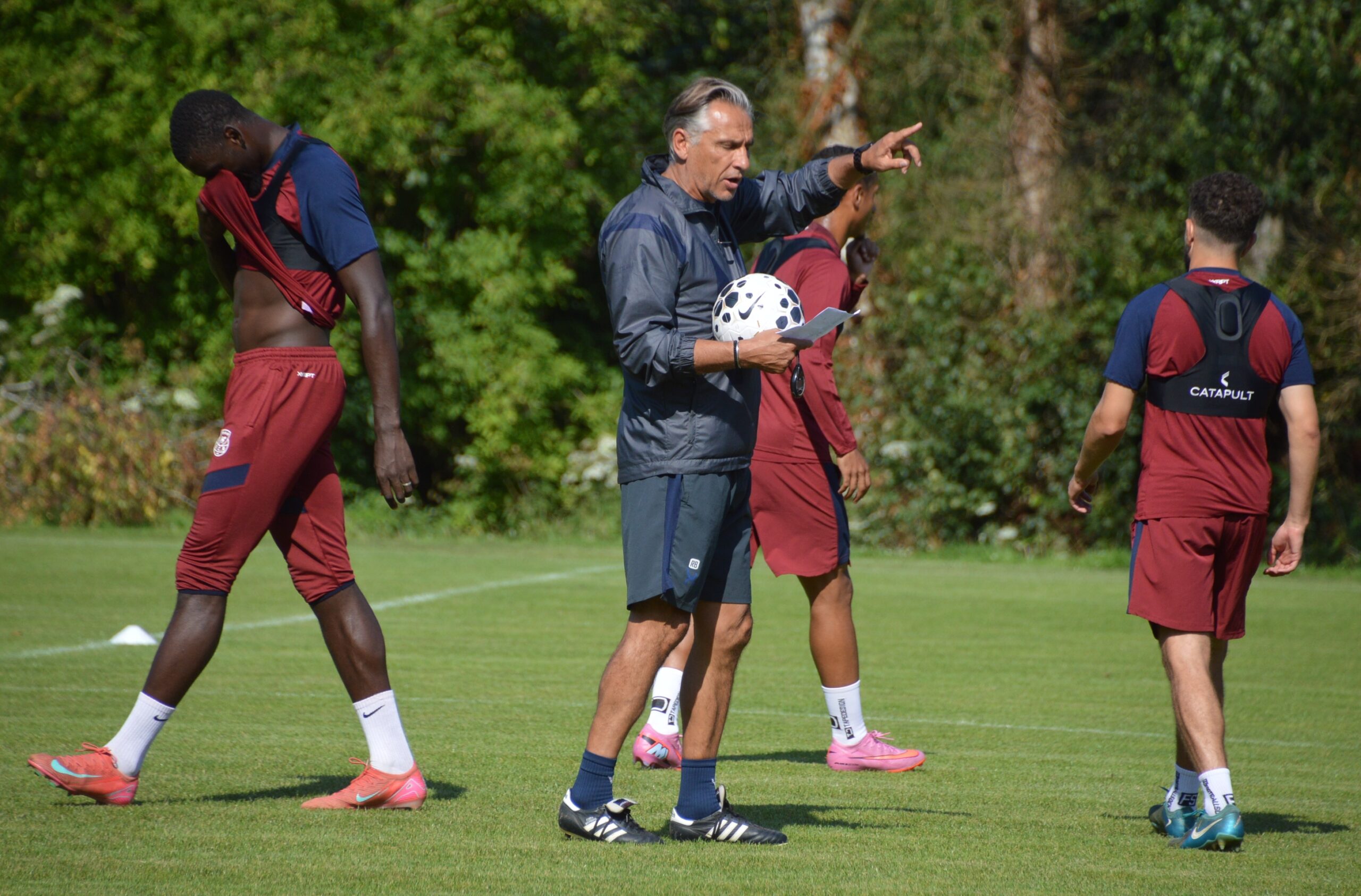 Training sessions on August 6, 2025