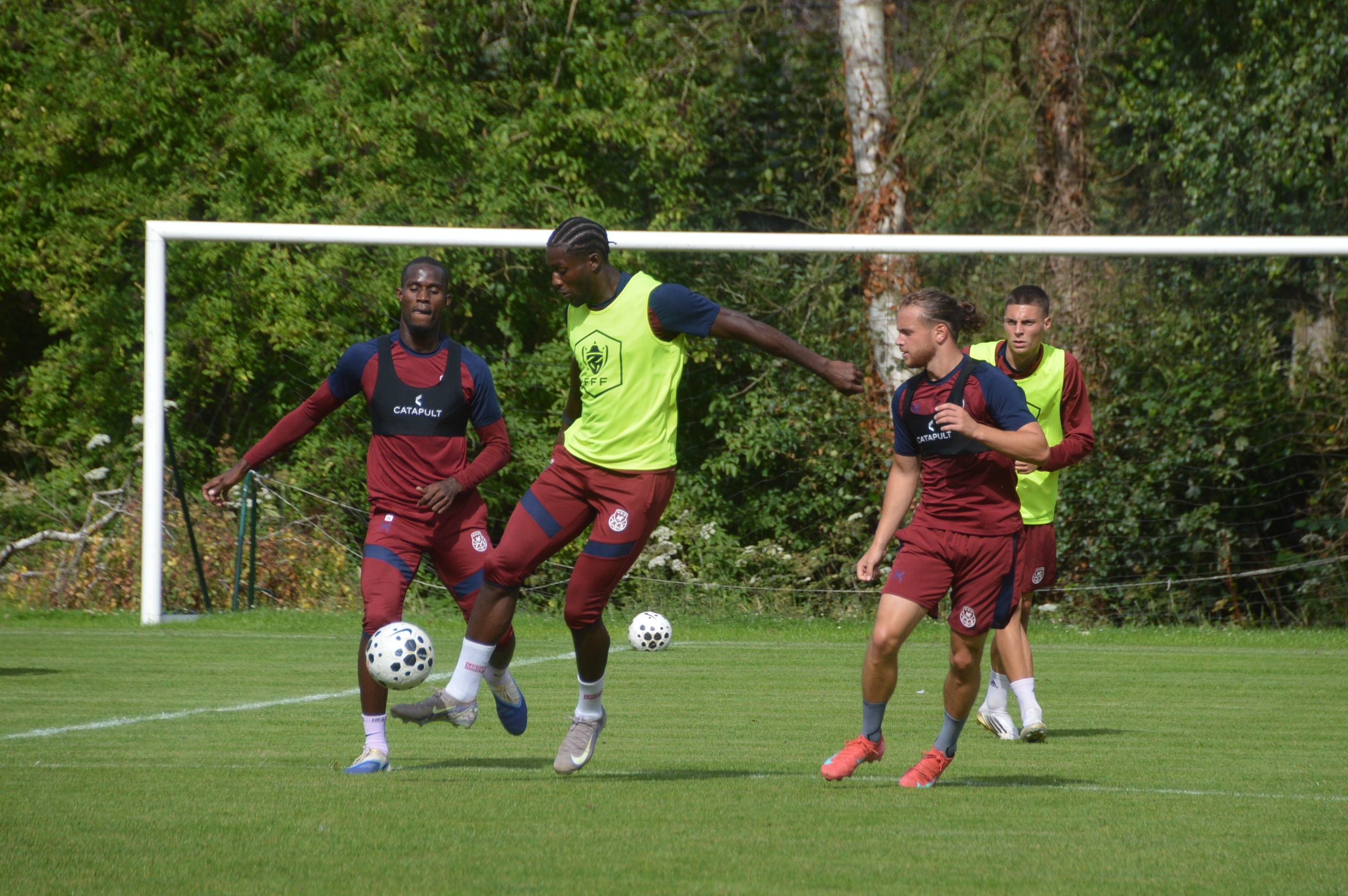 Training sessions on August 4, 2025