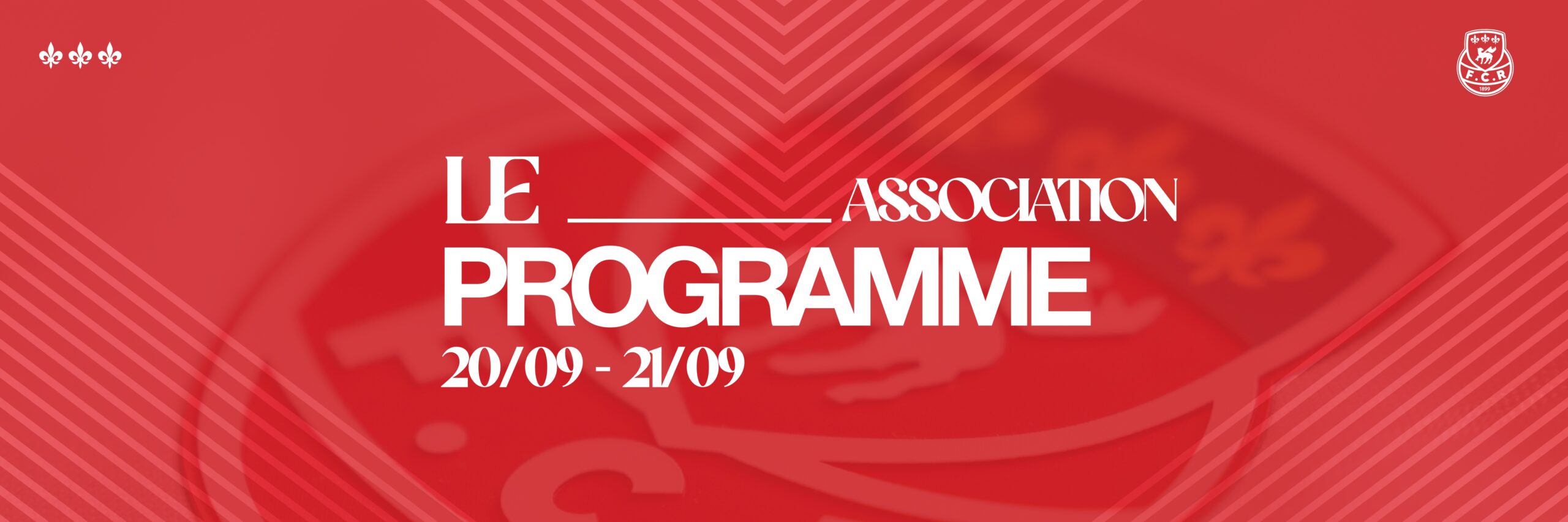 Le programme des 20 et 21 septembre 2025 de l’association