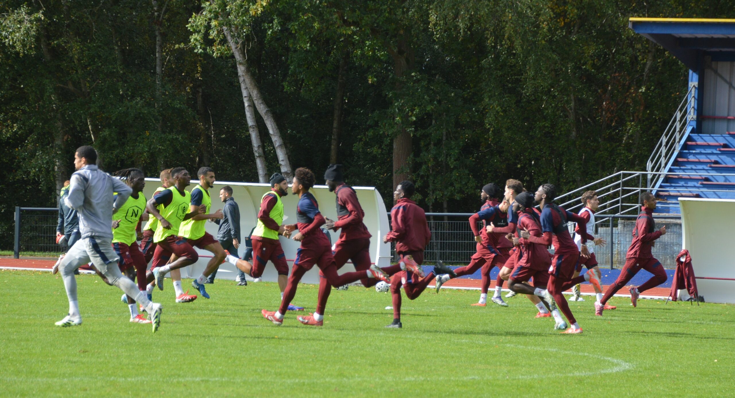 Training sessions on September 16, 2025