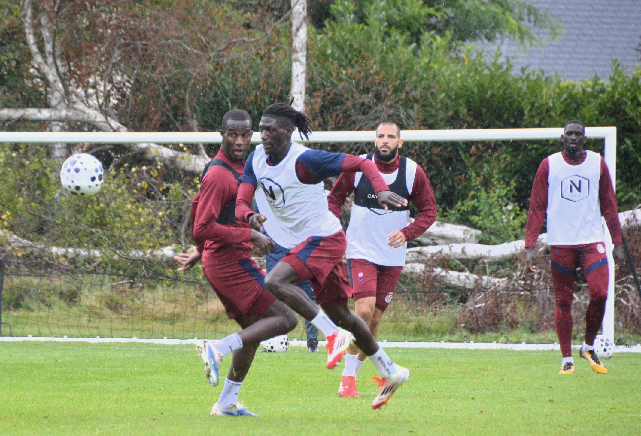 Idrissa Seydi’s debut in training