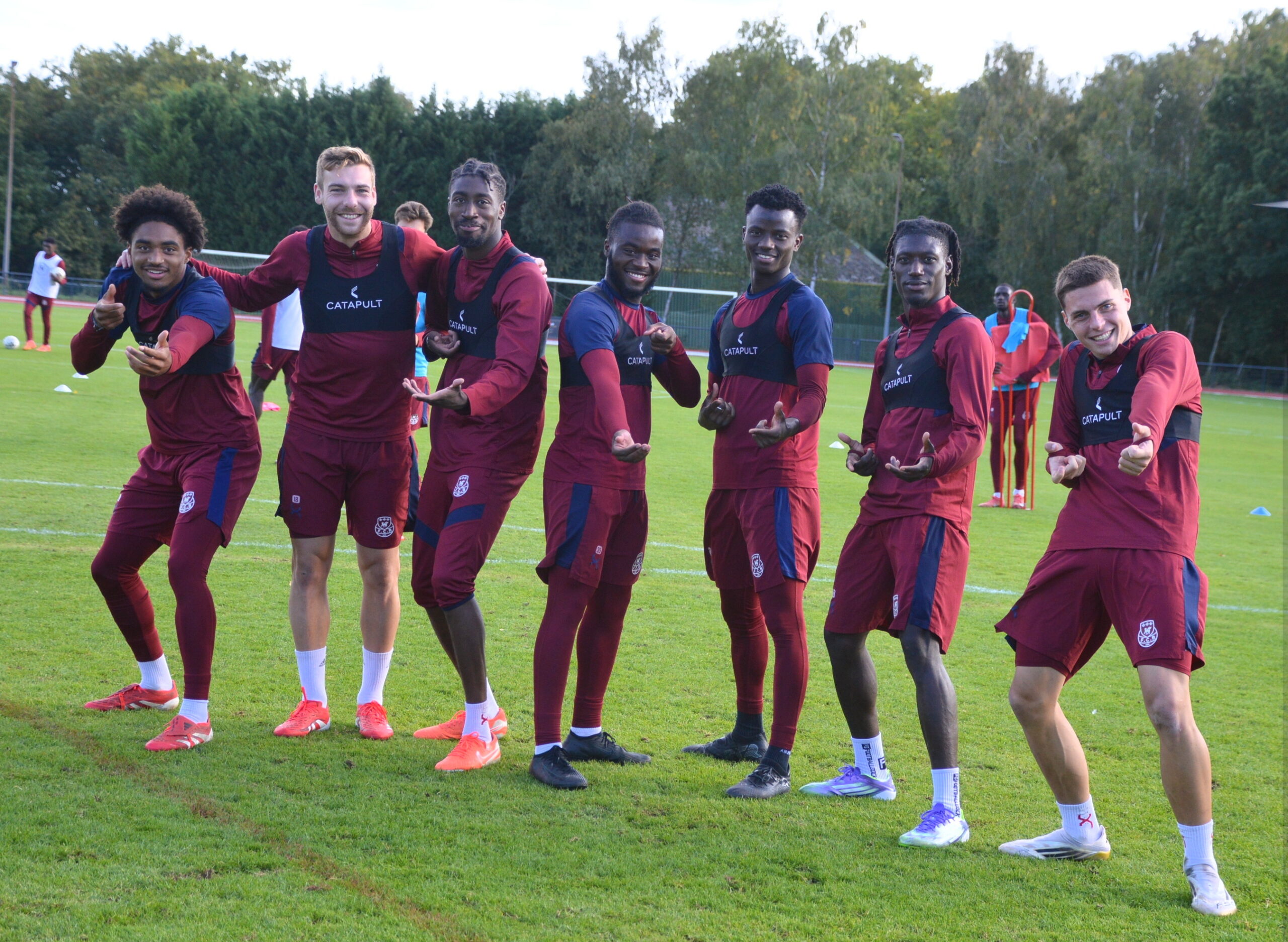 Training sessions on September 23, 2025