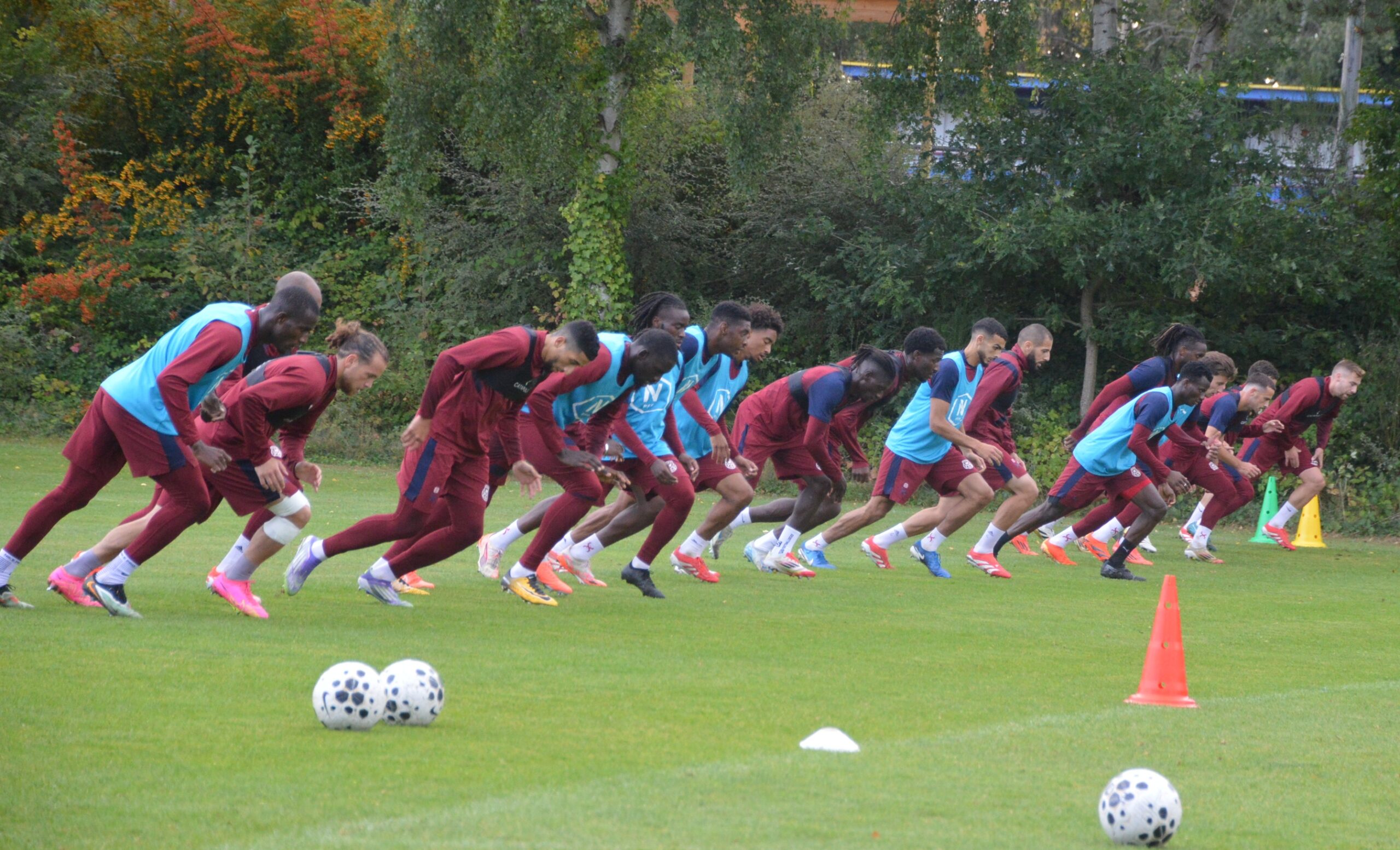 Training sessions on September 2, 2025