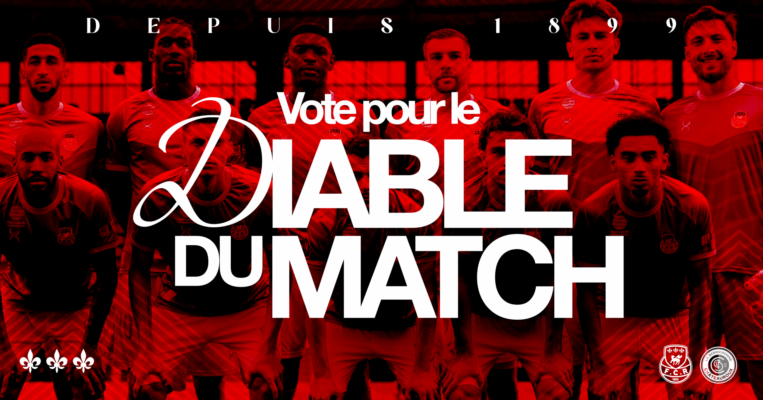 FCR vs Châteauroux (1-2): Vote for the Devil of the Match!