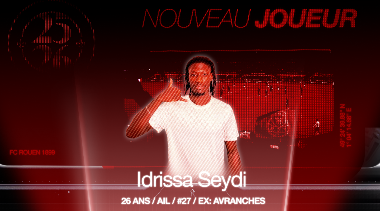 Idrissa Seydi rejoint le FC Rouen 1899 !