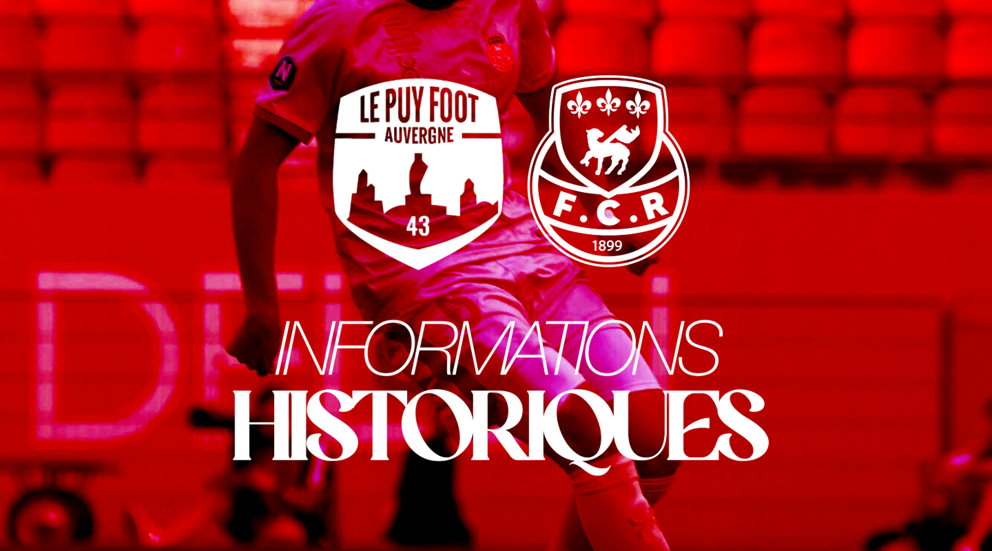 Informations historiques – Le Puy vs FCR