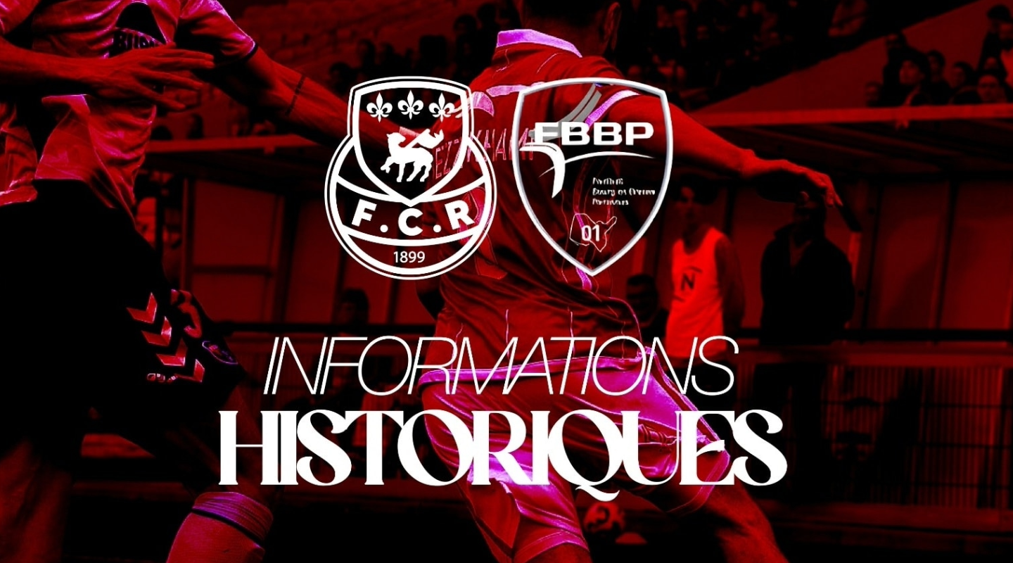 Historical information – FCR vs Bourg Péronnas