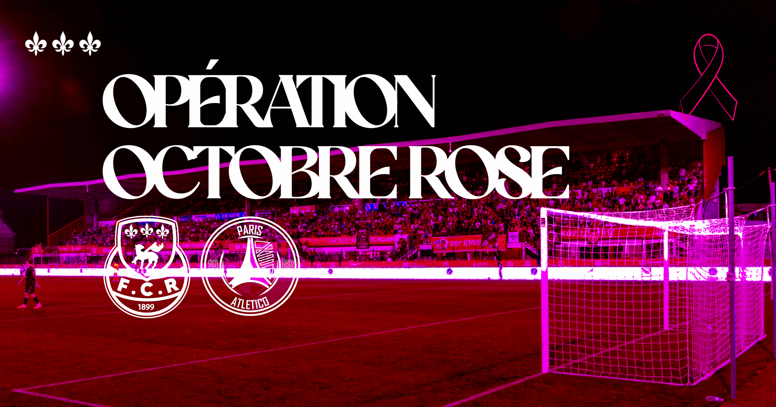 Opération Octobre Rose pour FCR-Paris 13