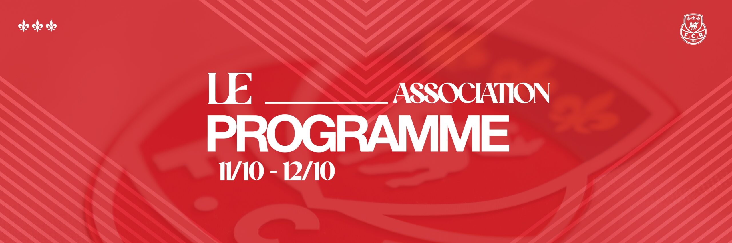 The association’s schedule for October 11 and 12, 2025