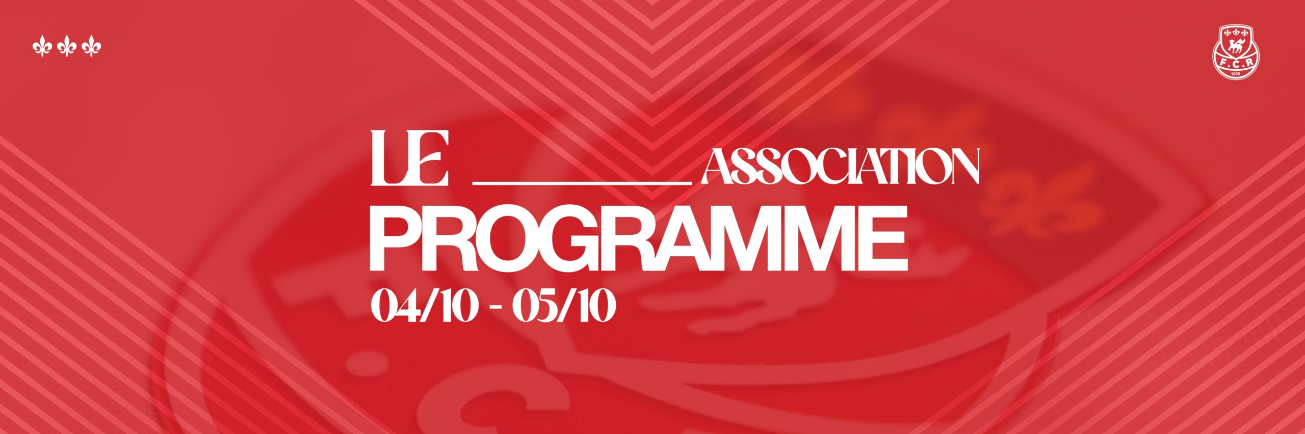 Le programme des 04 et 05 octobre 2025 de l’association