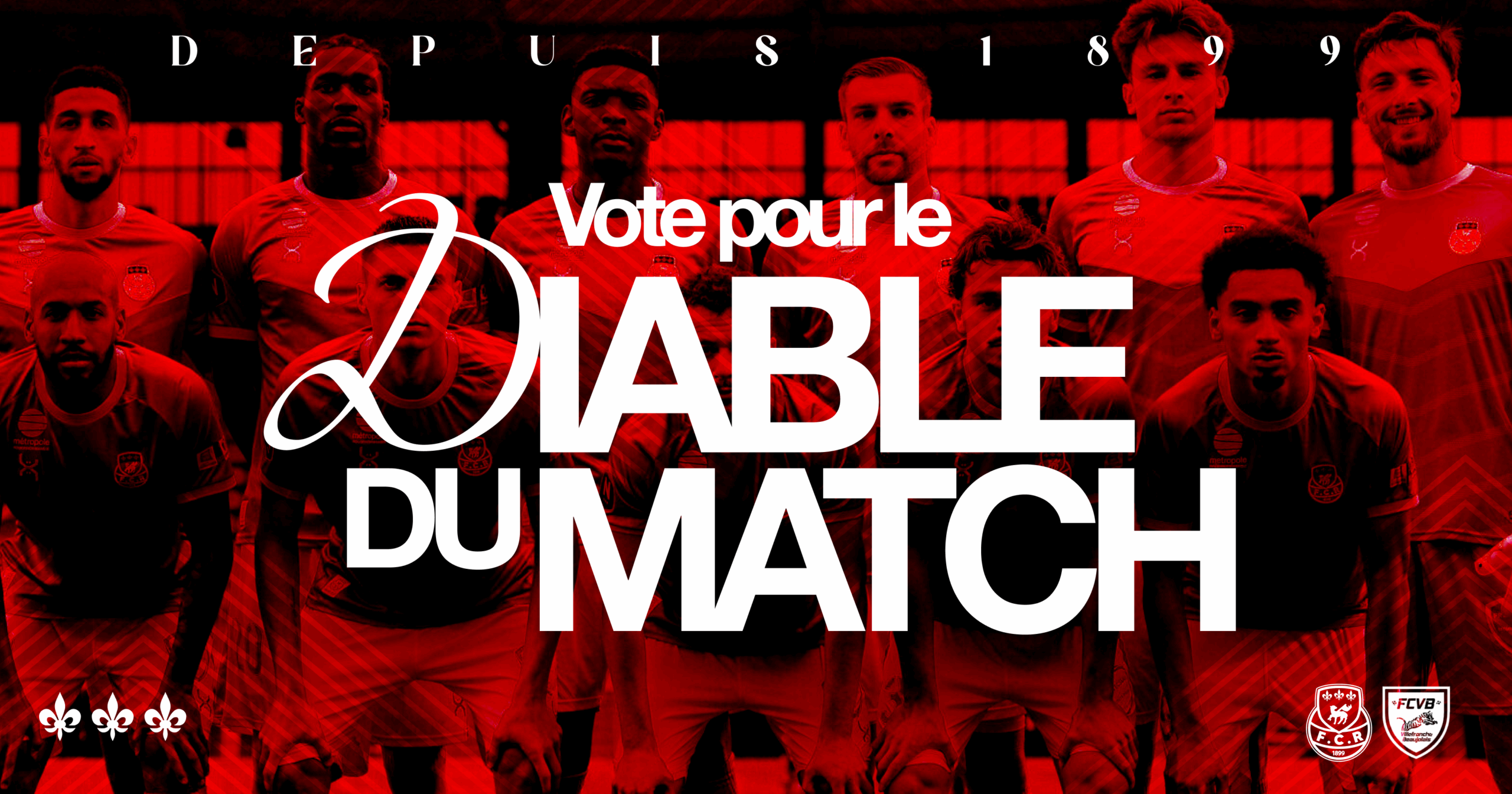 FCR vs Villefranche (2-1) : Vote pour le Diable du match !