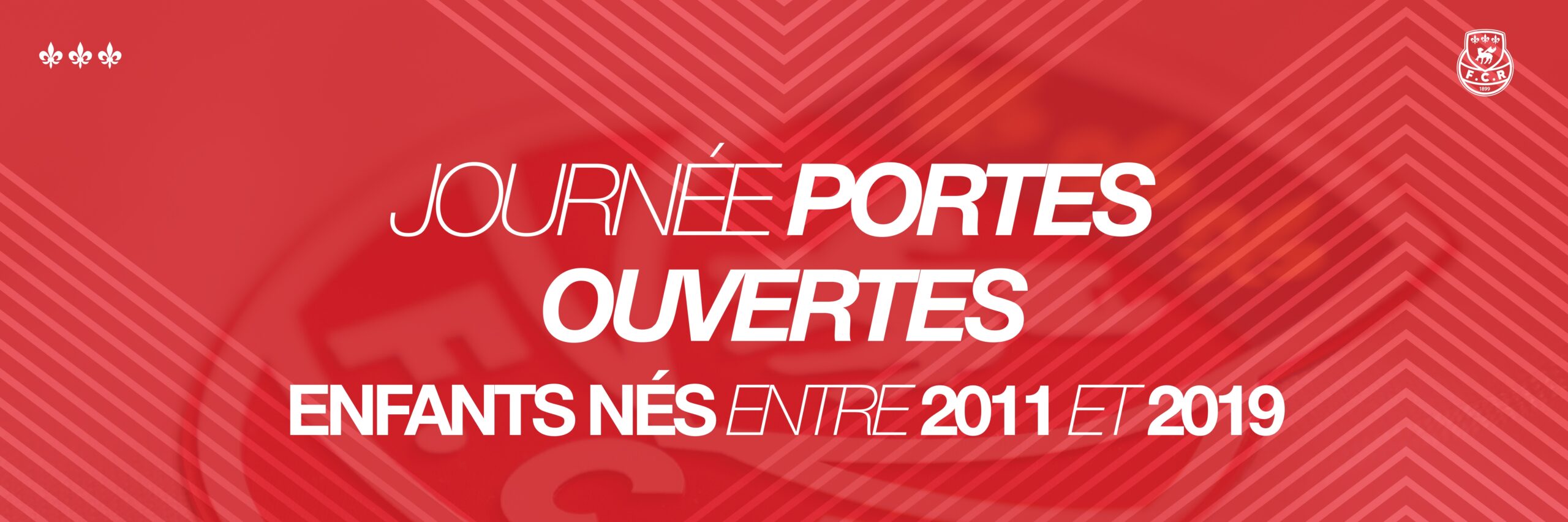 Journée portes ouvertes pour les enfants nés de 2011 à 2019