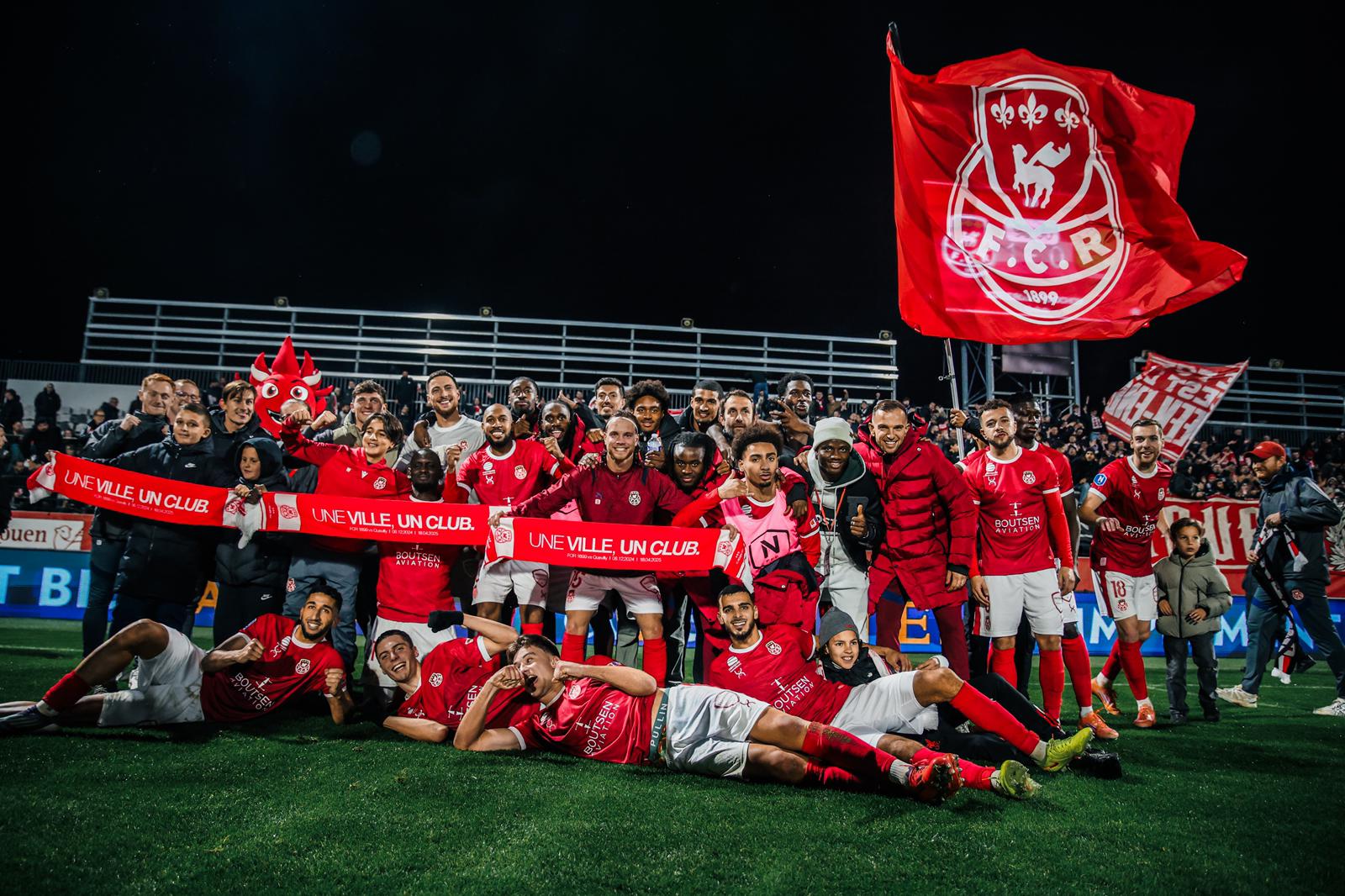 FCR vs Quevilly (1-0) : les photos du match