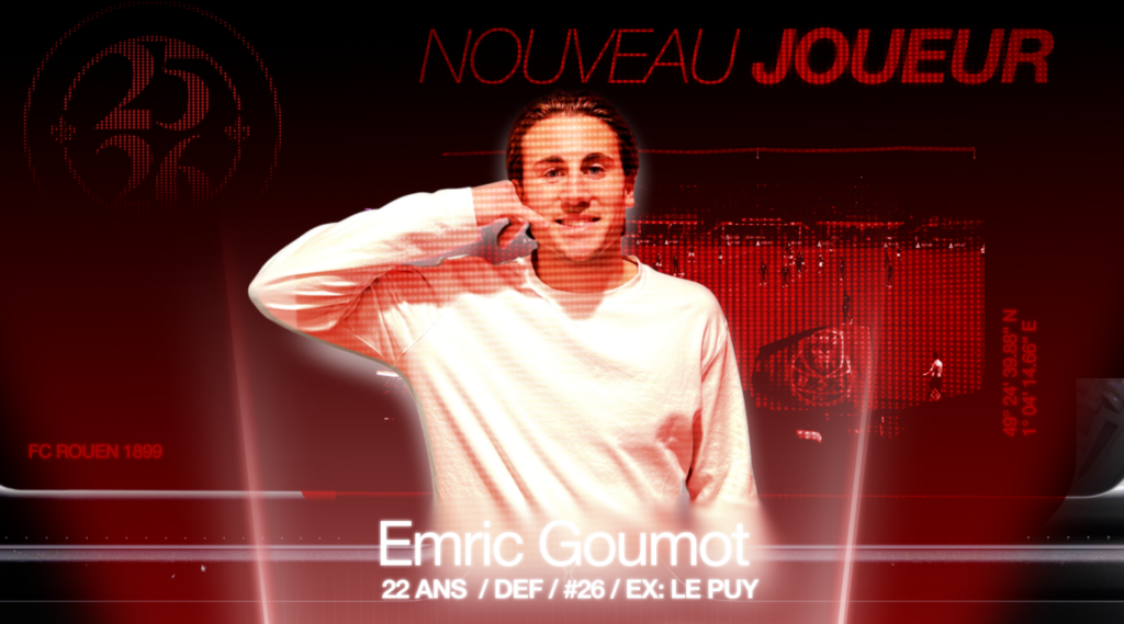 Emric Goumot rejoint le FC Rouen 1899 !