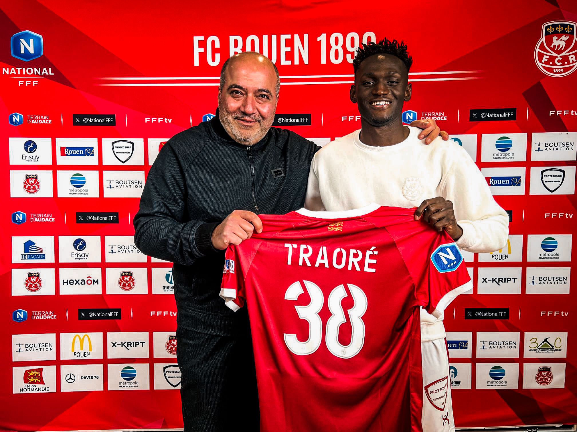 Sory Traoré rejoint le FC Rouen 1899 !
