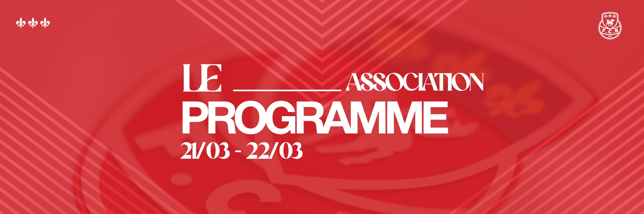 Le programme des 21 et 22 mars 2026 de l&rsquo;association