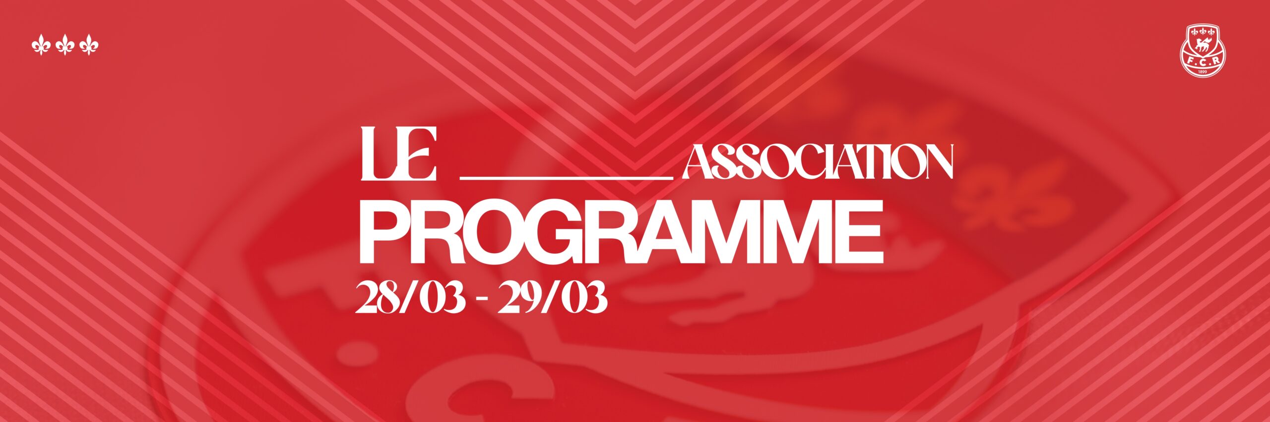 Le programme des 28 et 29 mars 2026 de l&rsquo;association