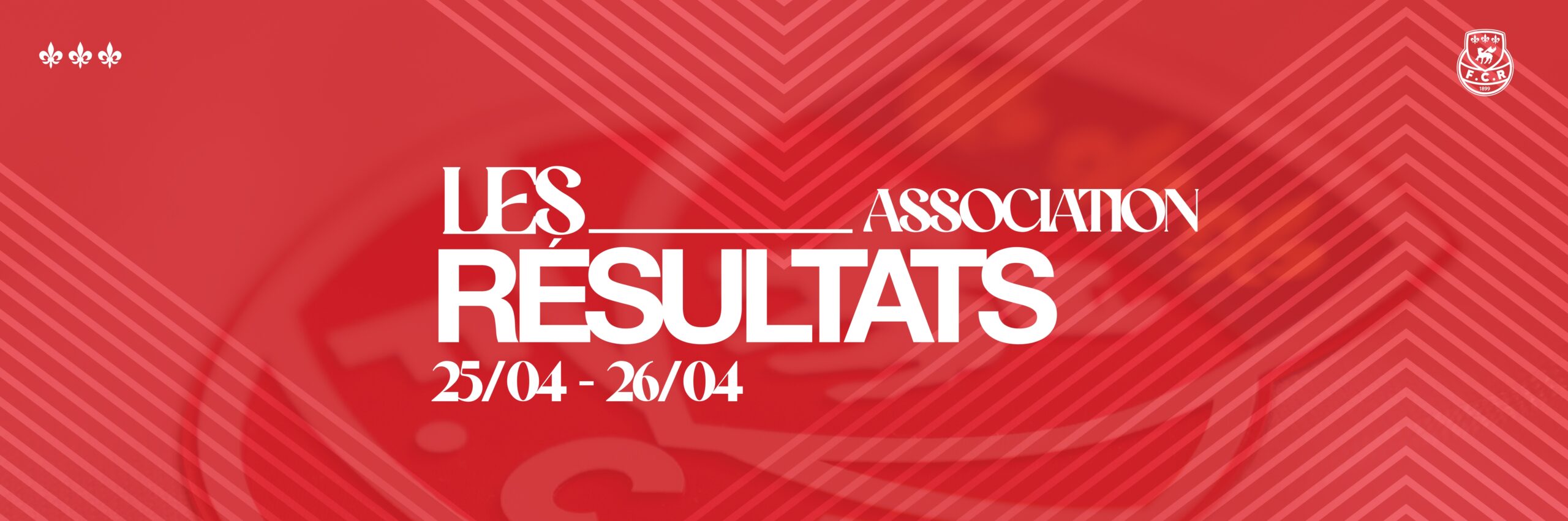 Les résultats des 25 et 26 avril 2026 de l&rsquo;association