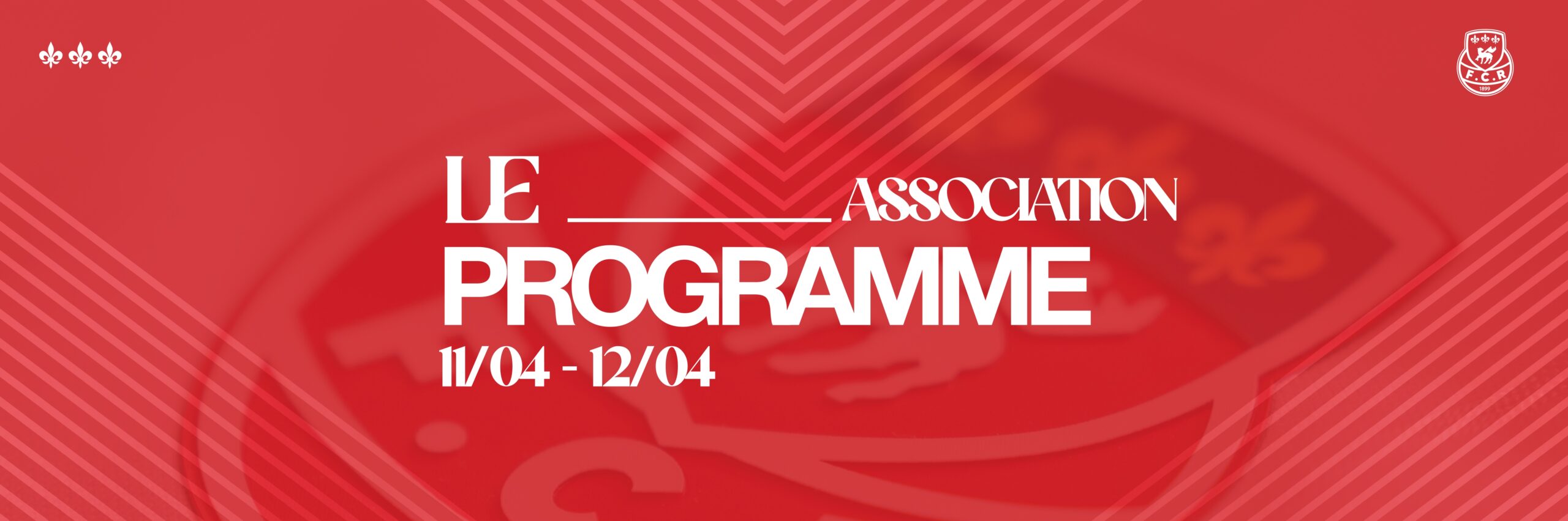 Le programme des 11 et 12 avril 2026 de l&rsquo;association