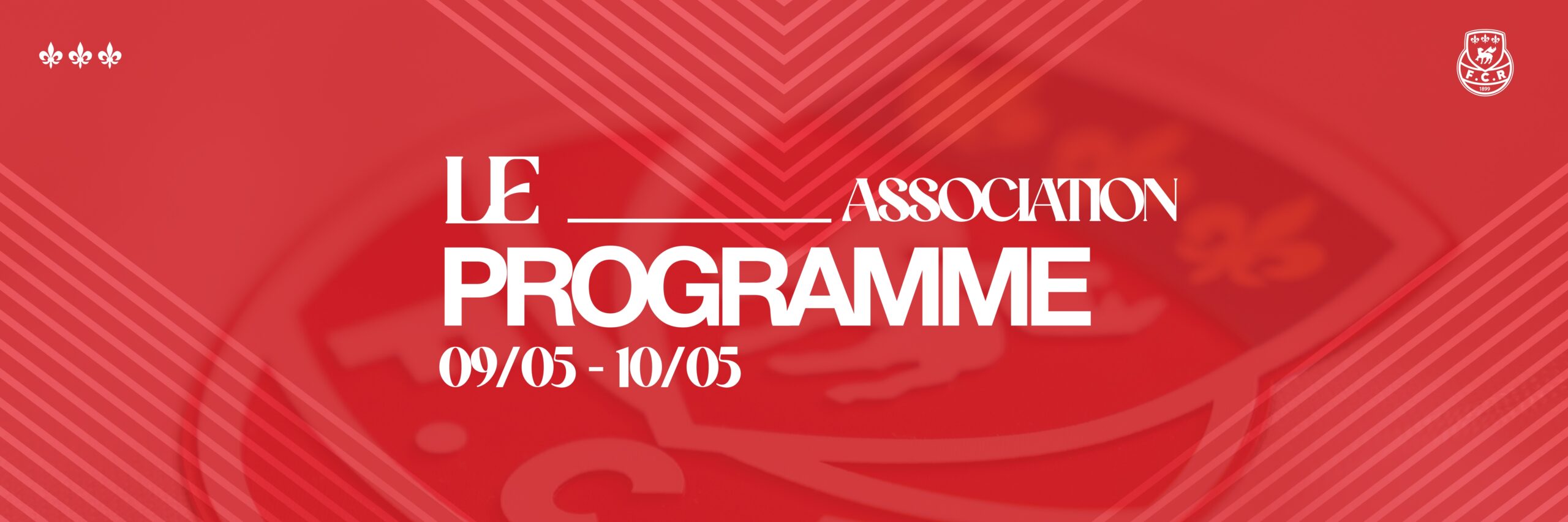 Le programme des 09 et 10 mai 2026 de l&rsquo;association
