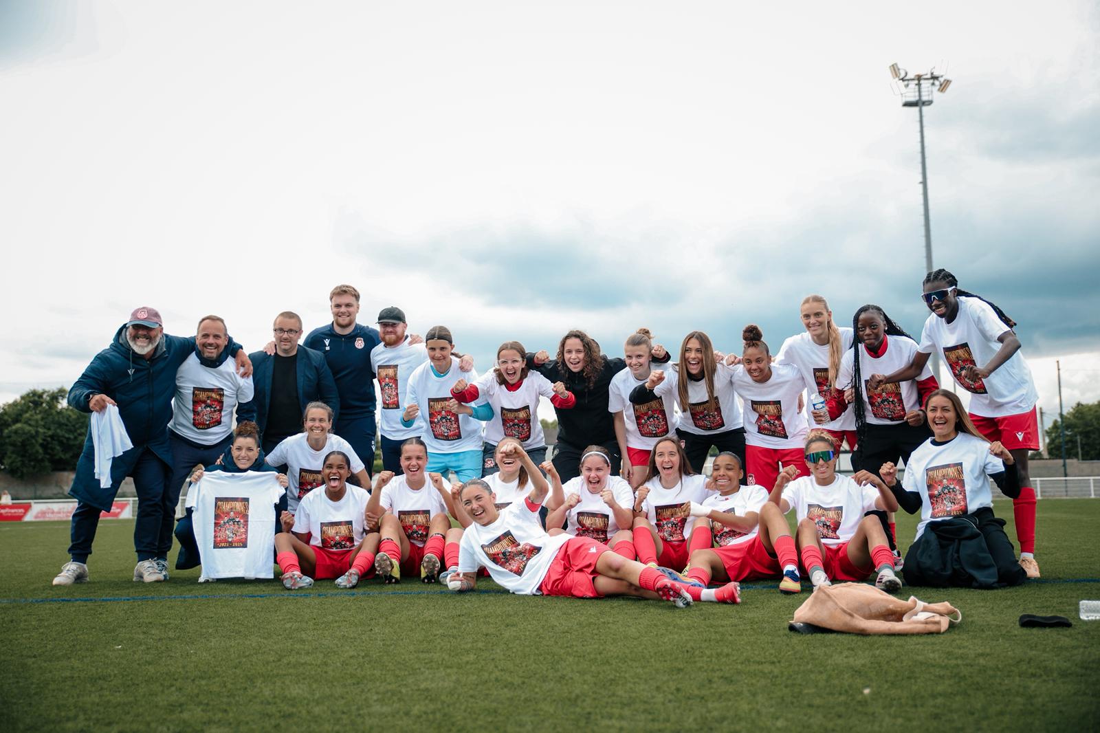 Nos féminines championnes en R1 et en barrages d&rsquo;accession !