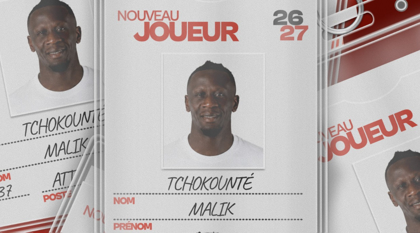 Malik Tchokounté rejoint le FC Rouen !