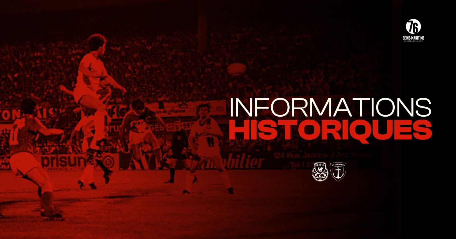 Informations historiques – FCR vs Concarneau