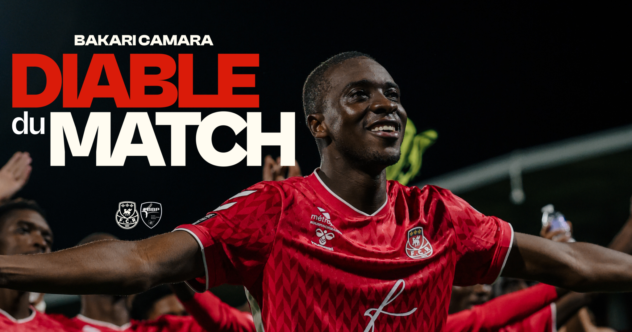 Bakari Camara, Diable du match contre Bourg-Péronnas