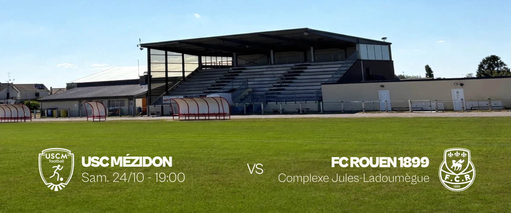 Infos déplacement : Mézidon vs FCR